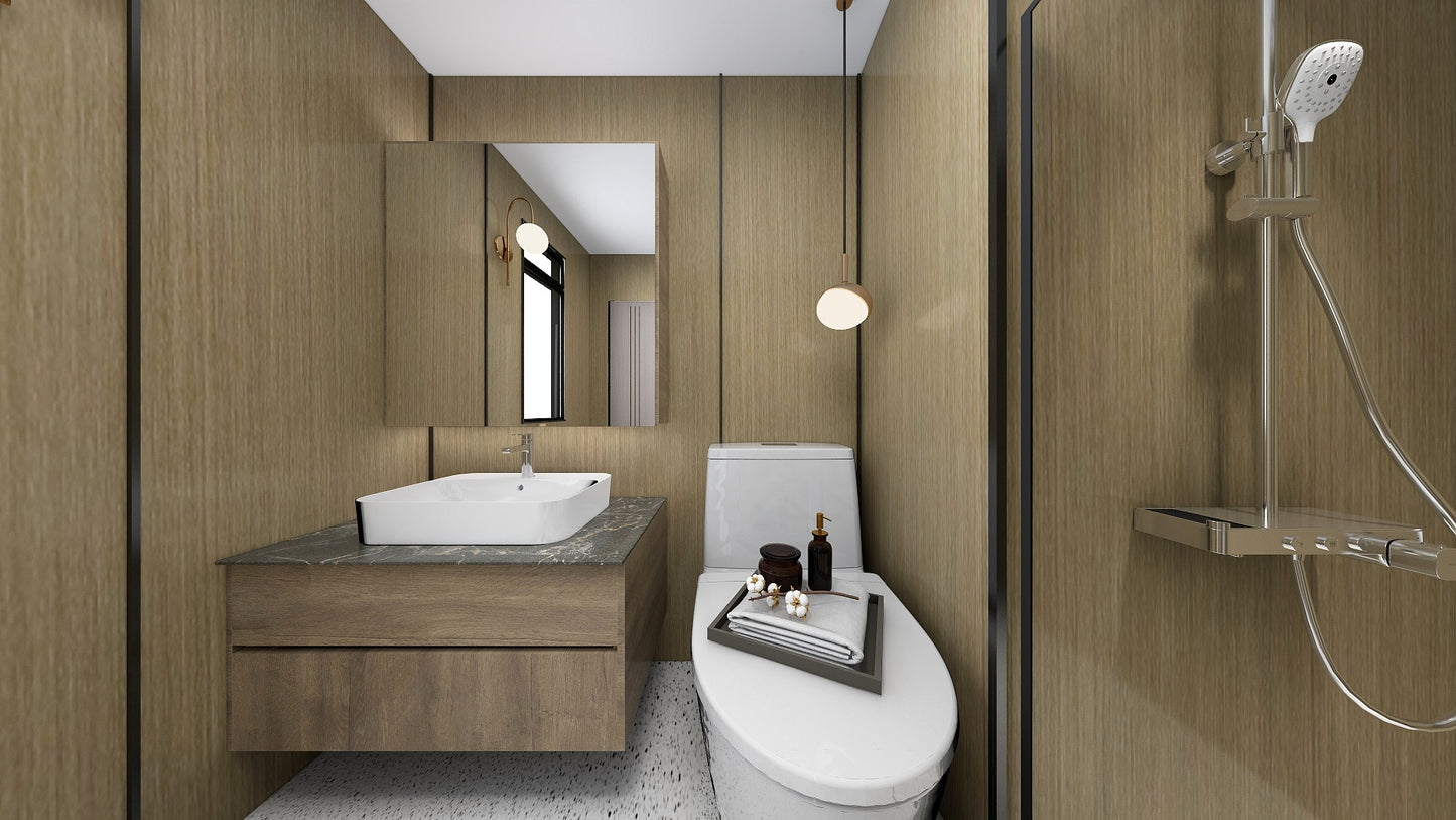TW1020 Cherry | Waterproof Vanity Set