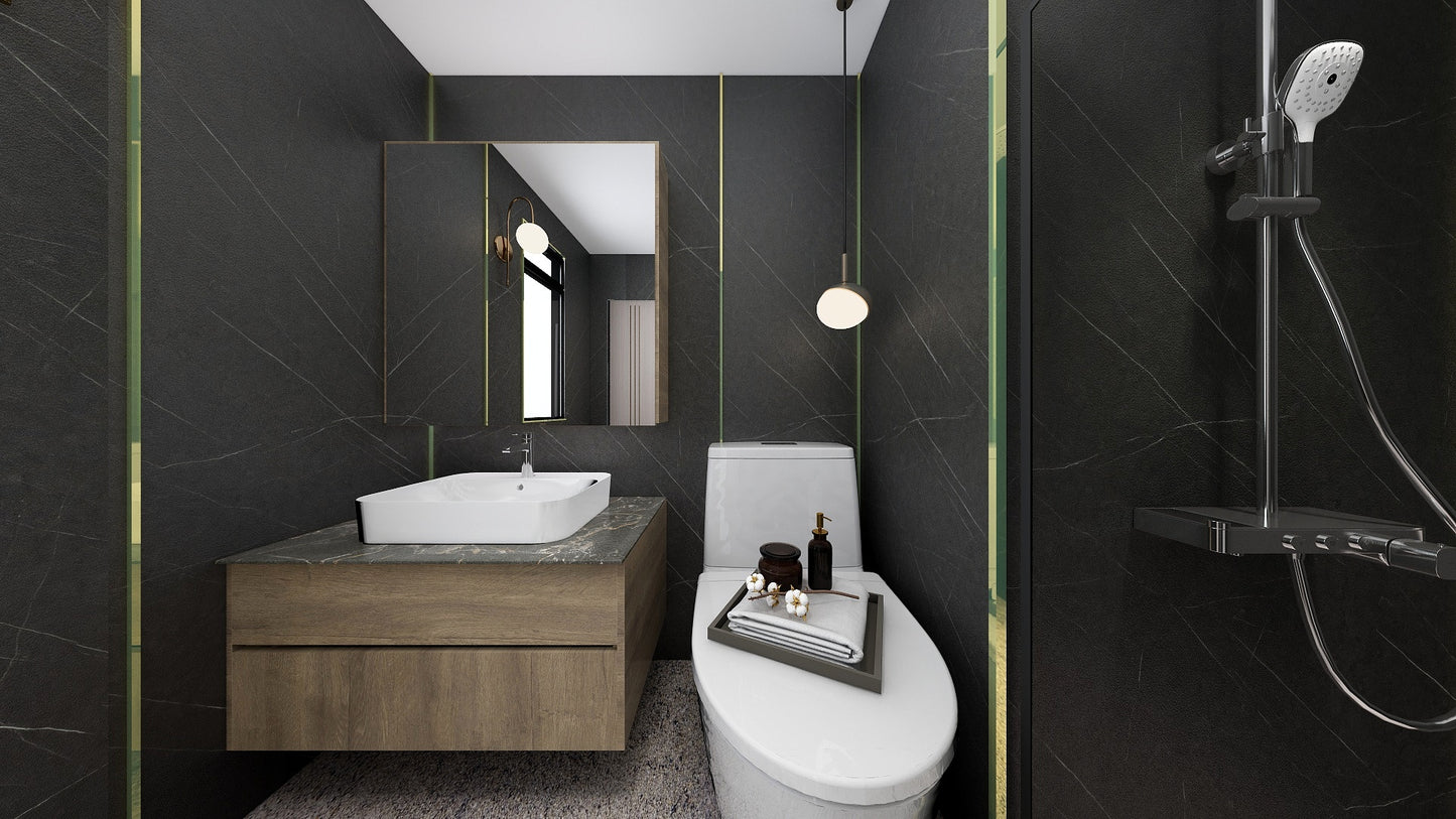 TW8020 Silent Night | Waterproof Vanity Set