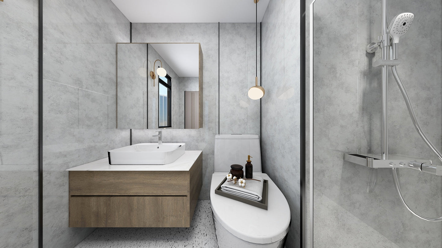 TW8080 Alpine | Waterproof Vanity Set