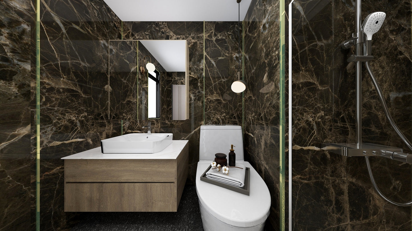 TW5040 Emperador | Waterproof Vanity Set