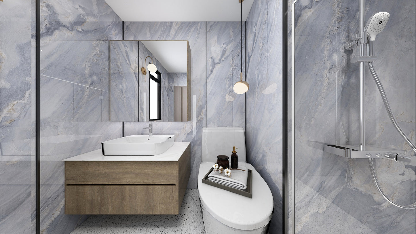 TW5070 Azure | Waterproof Vanity Set