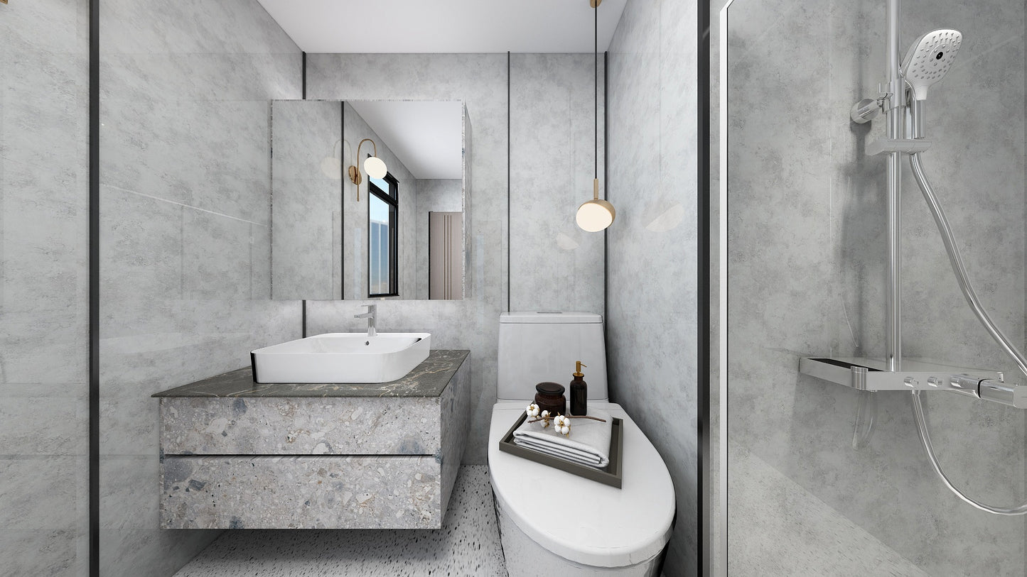 TW8080 Alpine | Waterproof Vanity Set