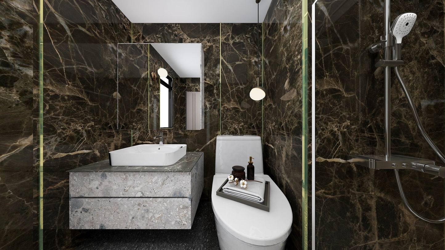 TW5040 Emperador | Waterproof Vanity Set