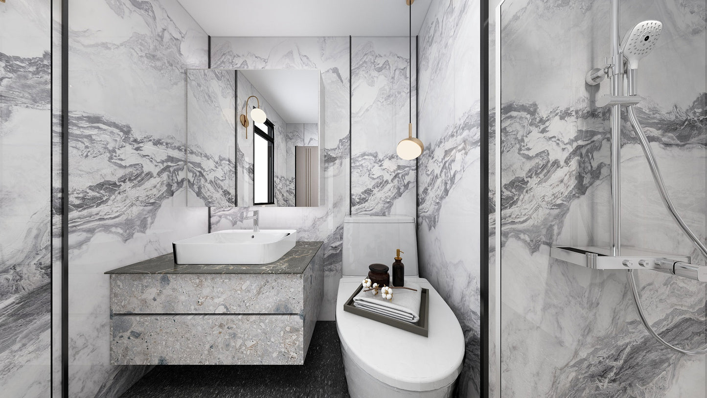 TW5060 Glacier | Waterproof Vanity Set