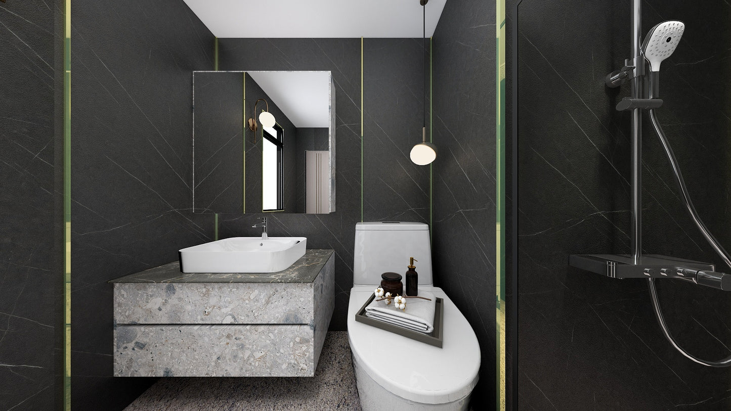 TW8020 Silent Night | Waterproof Vanity Set