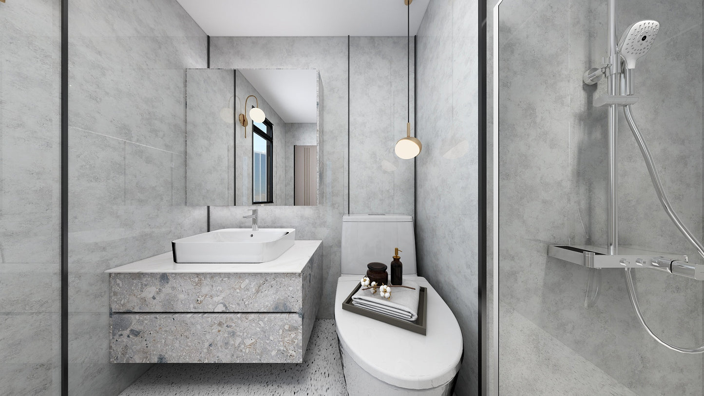 TW8080 Alpine | Waterproof Vanity Set