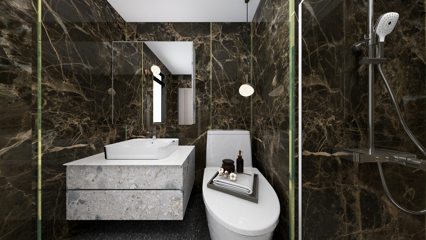 TW5040 Emperador | Waterproof Vanity Set