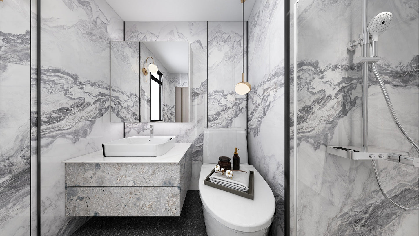 TW5060 Glacier | Waterproof Vanity Set