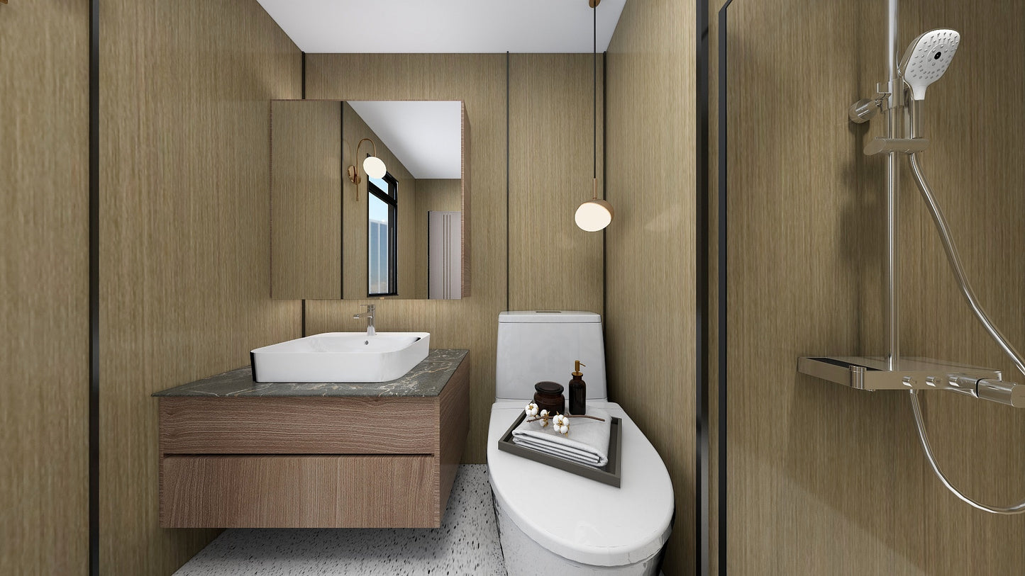 TW1020 Cherry | Waterproof Vanity Set