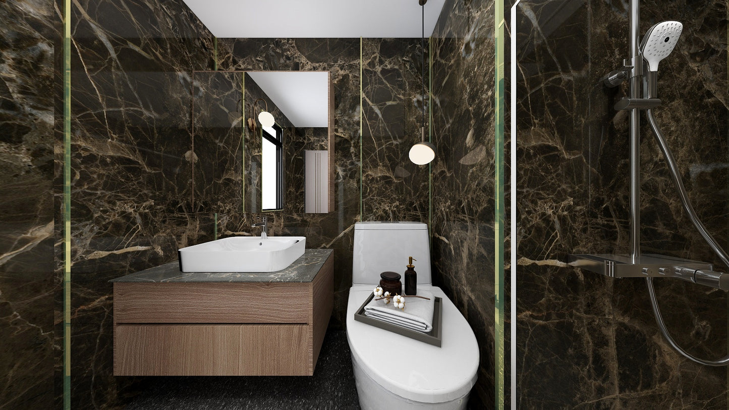 TW5040 Emperador | Waterproof Vanity Set