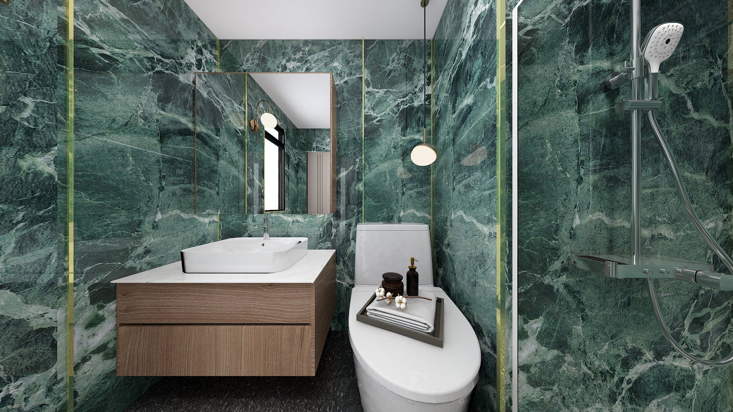 TW5030 Verde Alpi | Waterproof Vanity Set