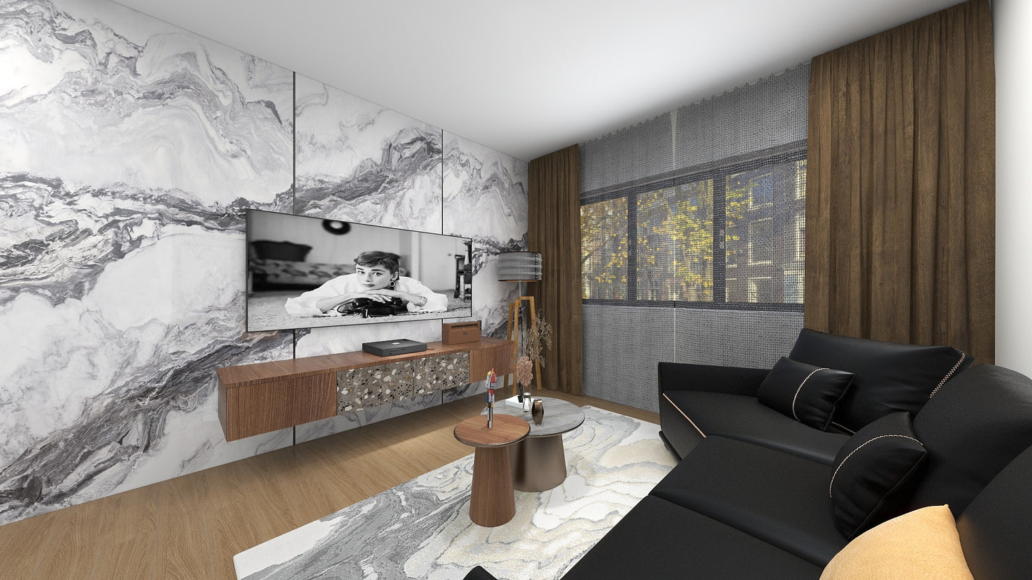 TW5060 Glacier | Waterproof TV Console Set