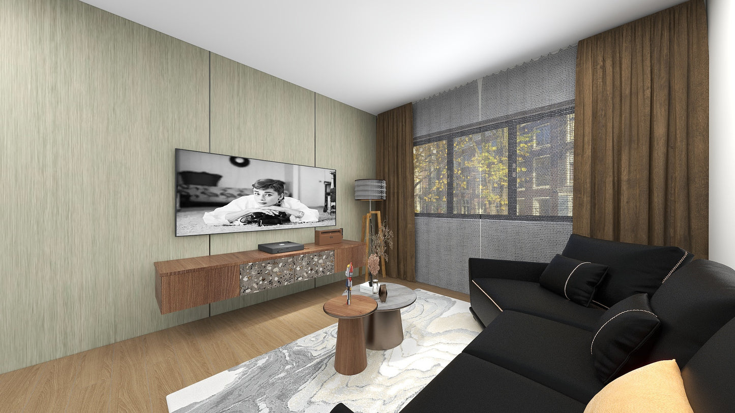 TW1040 Mirage | Waterproof TV Console Set