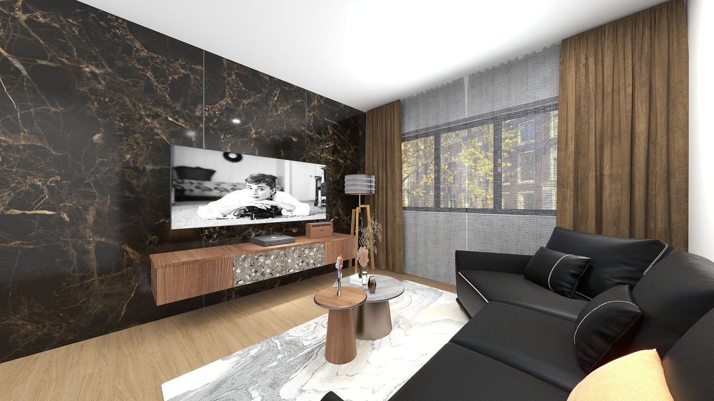 TW5040 Emperador | Waterproof TV Console Set