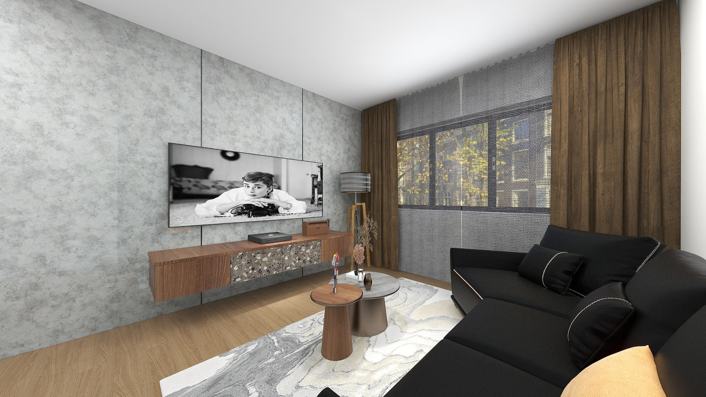 TW8080 Alpine | Waterproof TV Console Set