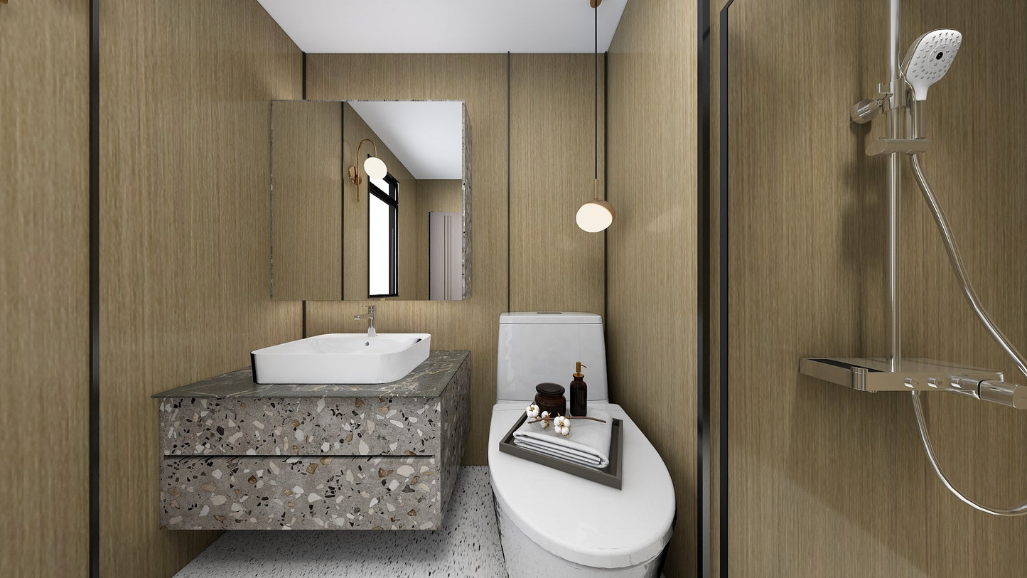 TW1020 Cherry | Waterproof Vanity Set