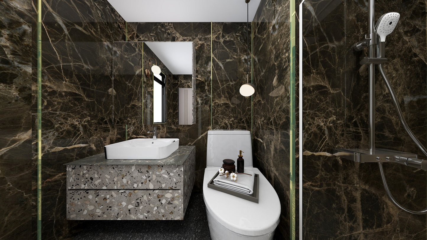 TW5040 Emperador | Waterproof Vanity Set