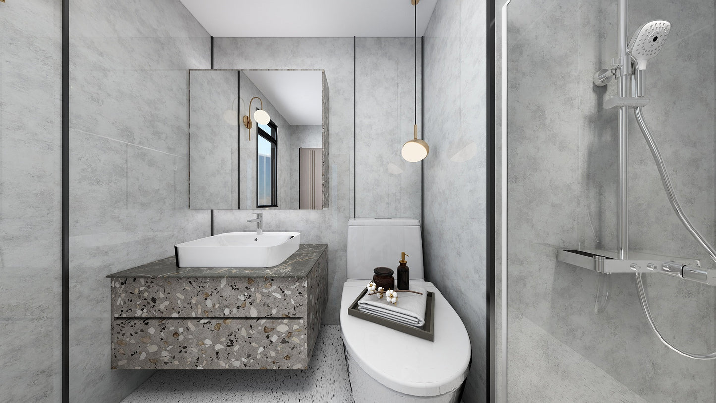 TW8080 Alpine | Waterproof Vanity Set