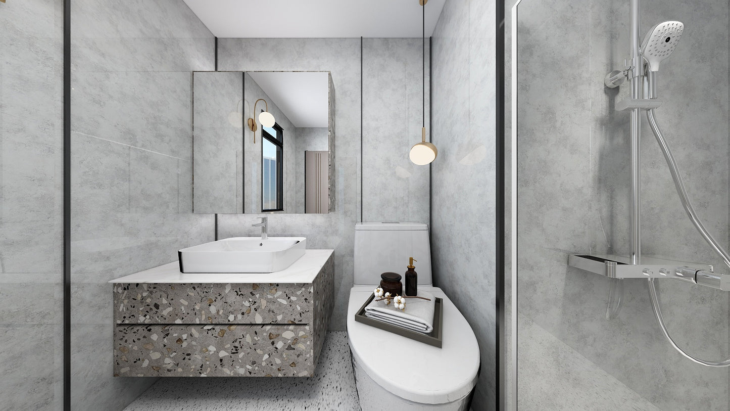 TW8080 Alpine | Waterproof Vanity Set
