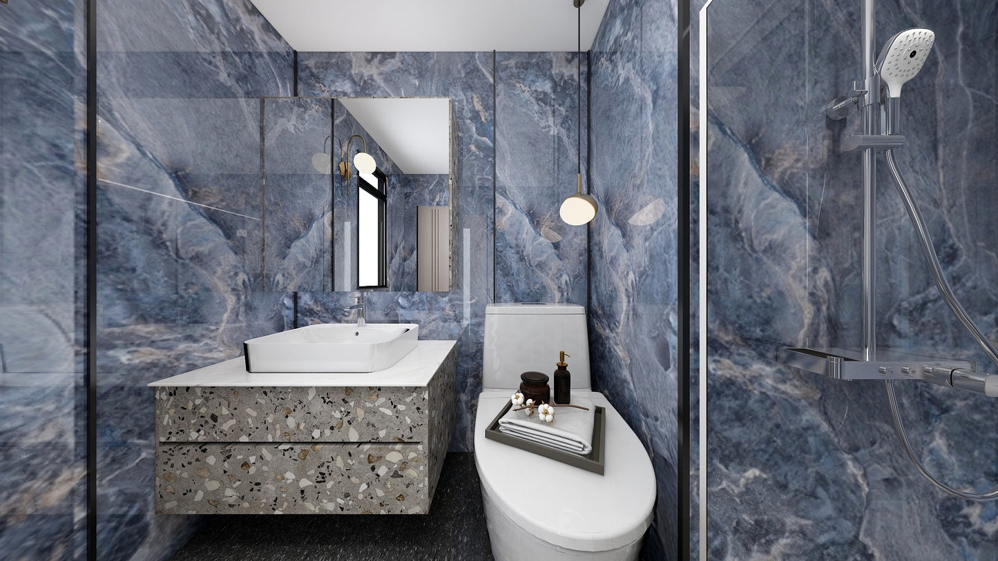 TW5080 Cerulean | Waterproof Vanity Set