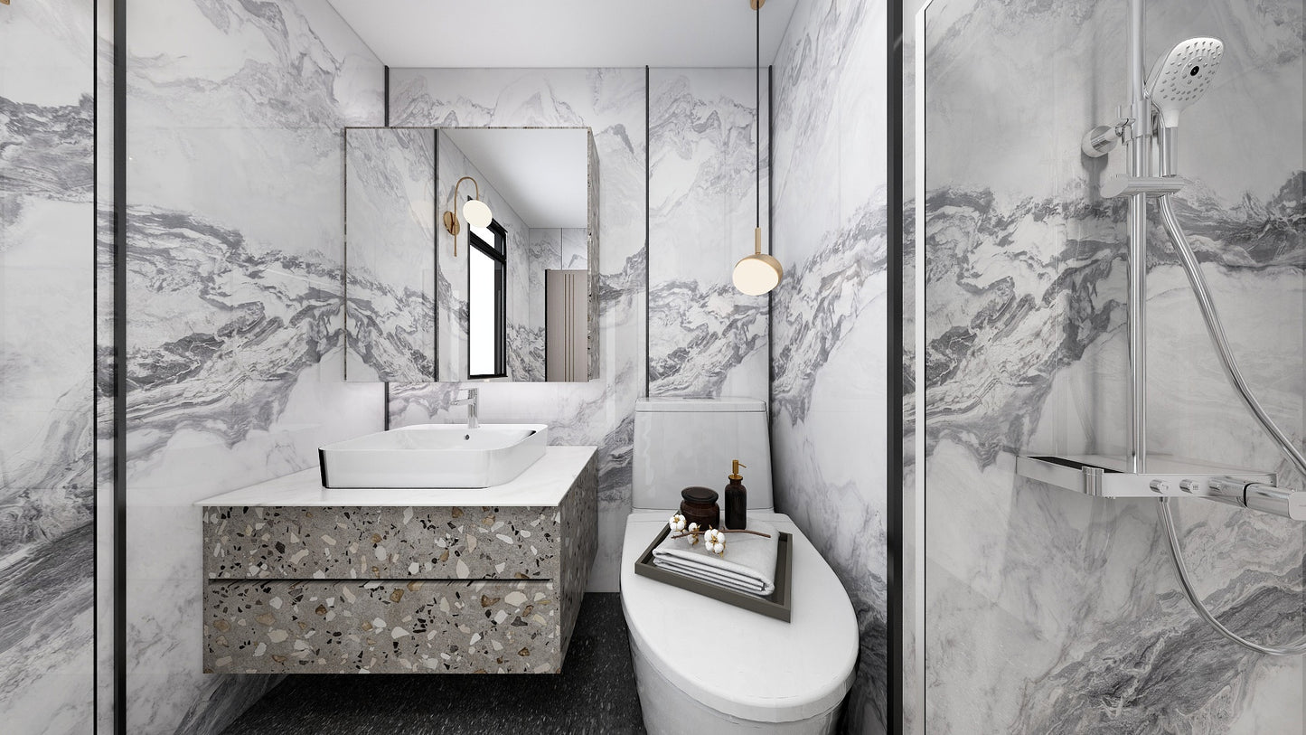 TW5060 Glacier | Waterproof Vanity Set