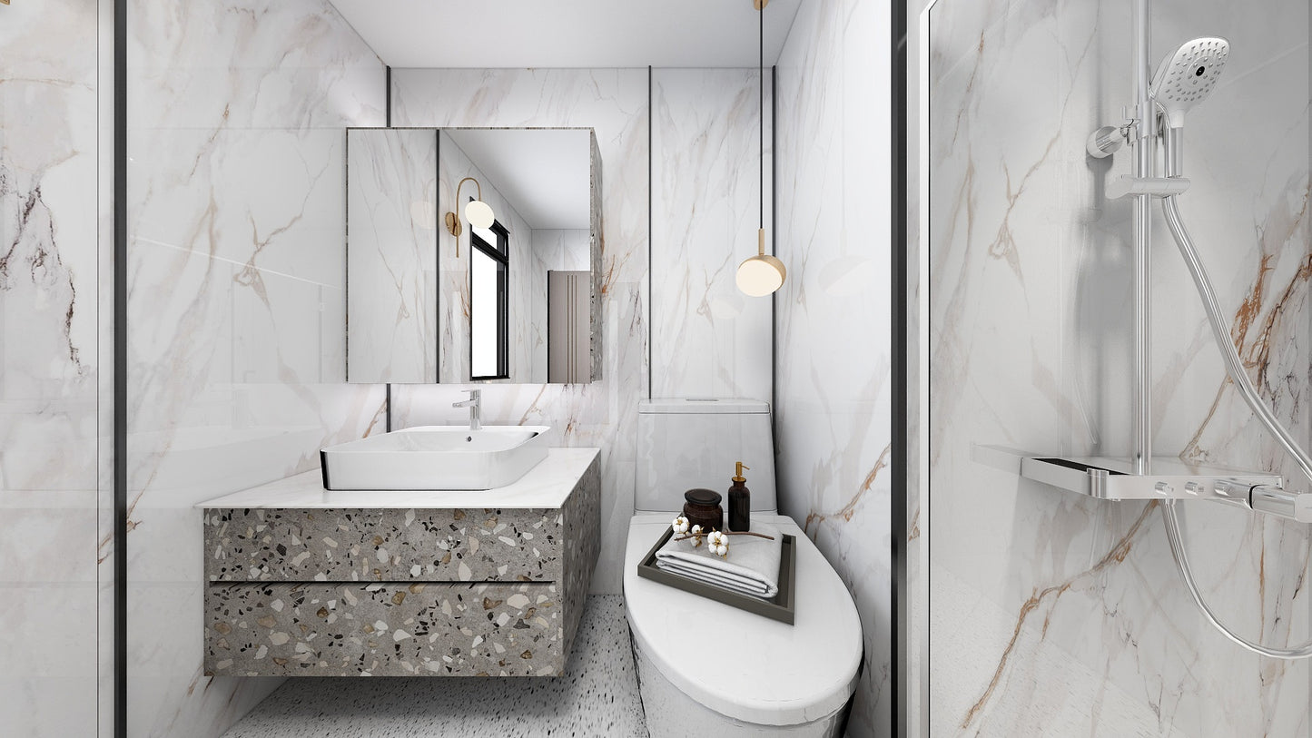 TW8040 Tundra | Waterproof Vanity Set