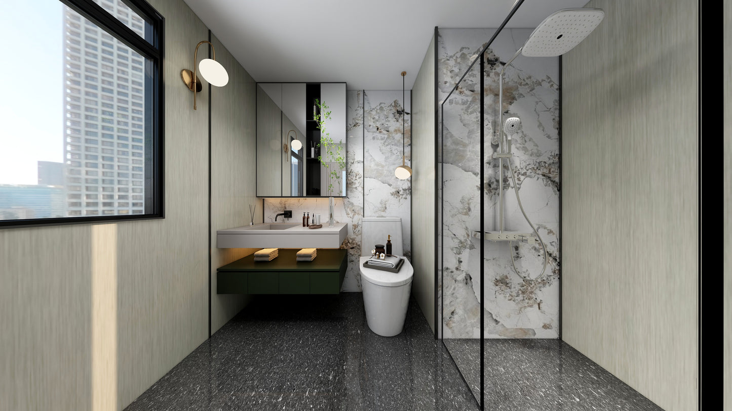 Design + | TW1040 + TW5010 | Condo Bathroom Makeover