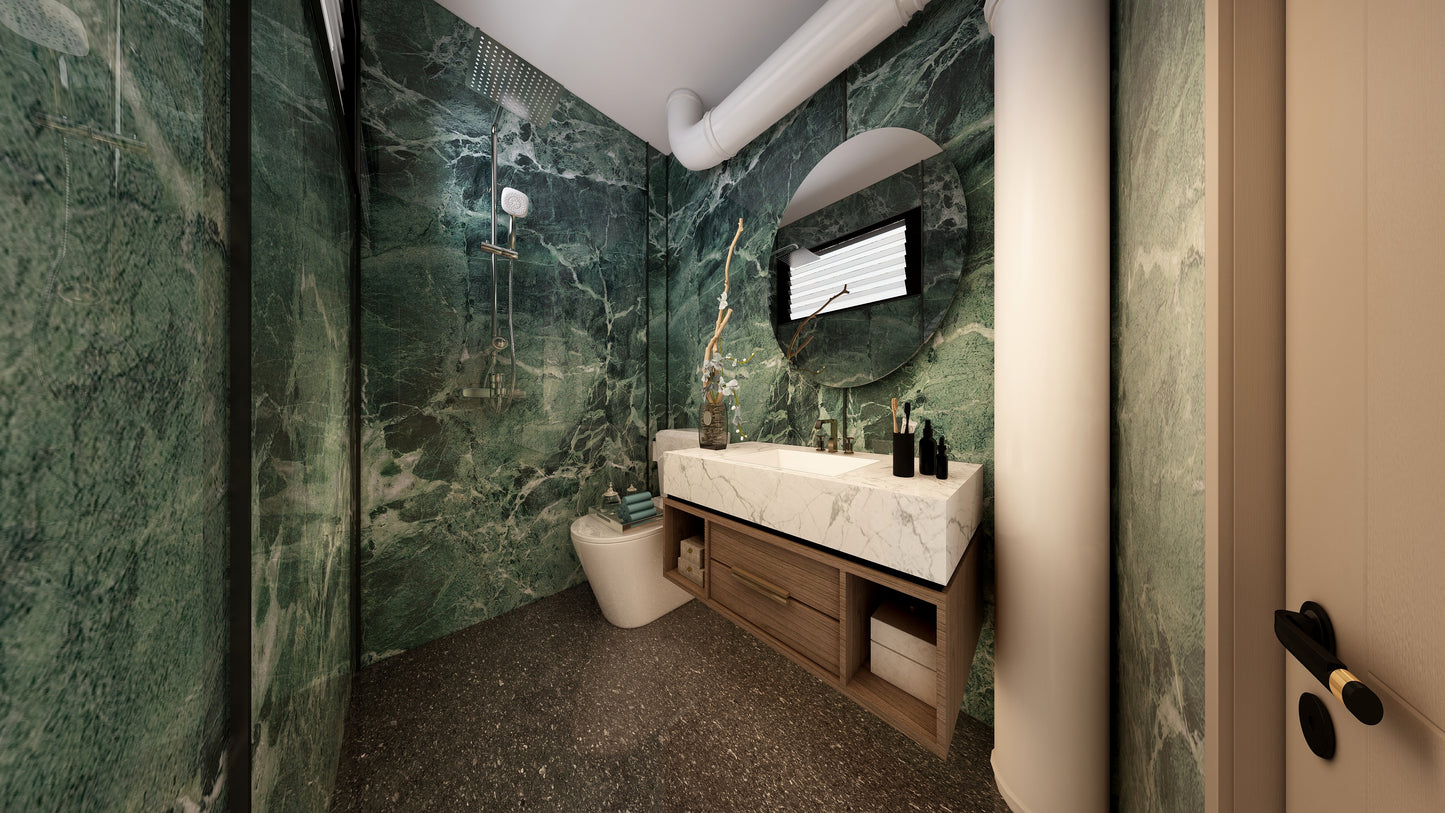 TW5030 Verdi Alpi | Resale HDB Bathroom Makeover