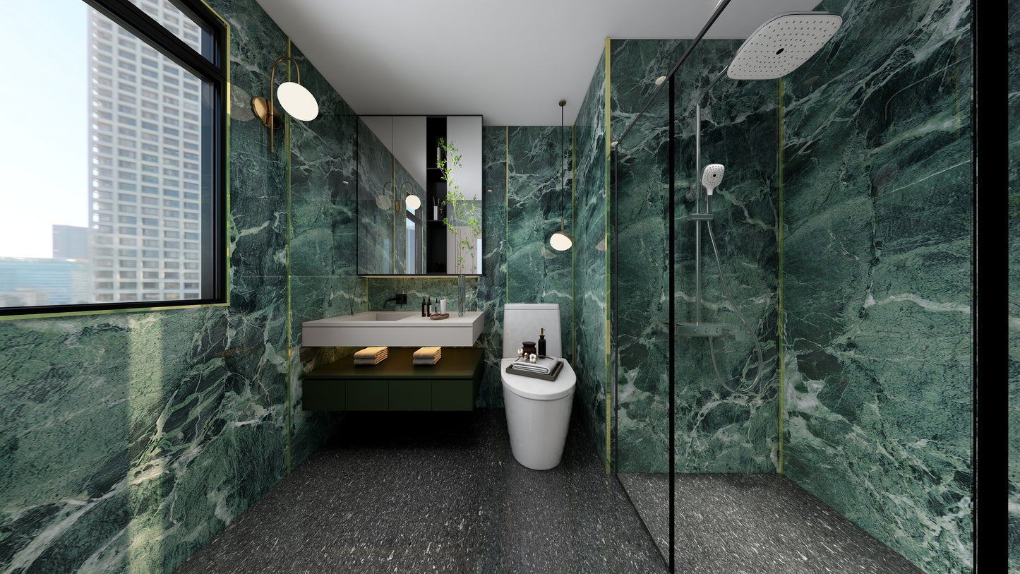 TW5030 Verde Alpi | Condo Bathroom Makeover