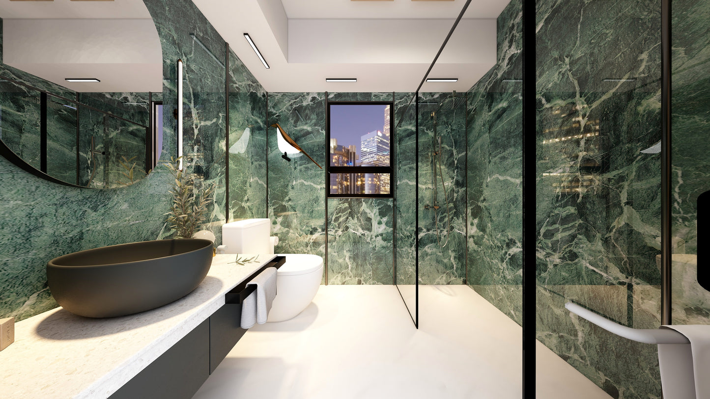 TW5030 Verdi Alpi | HDB BTO Bathroom Makeover