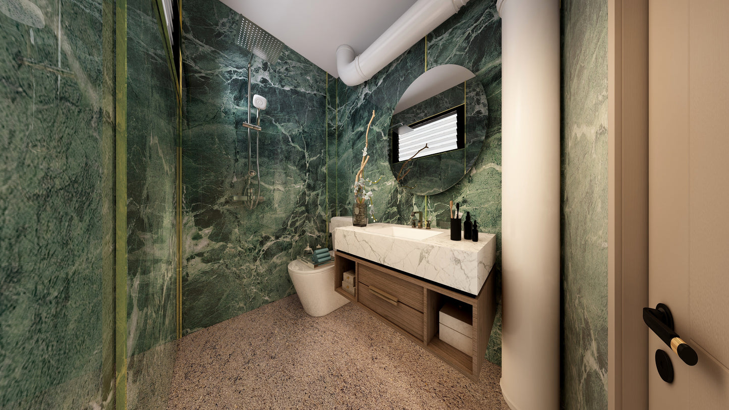 TW5030 Verdi Alpi | Resale HDB Bathroom Makeover