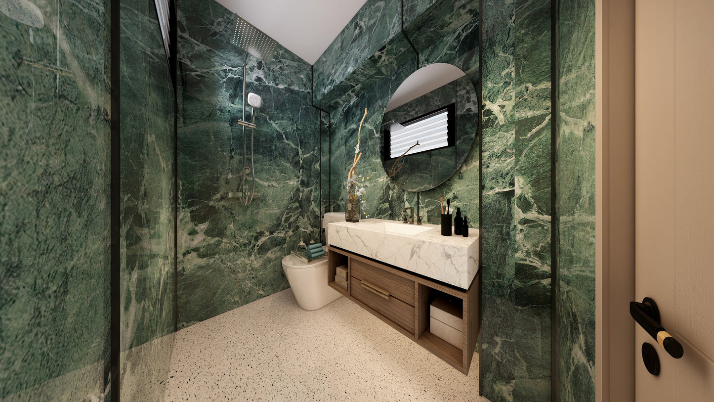 TW5030 Verdi Alpi | Resale HDB Bathroom Makeover