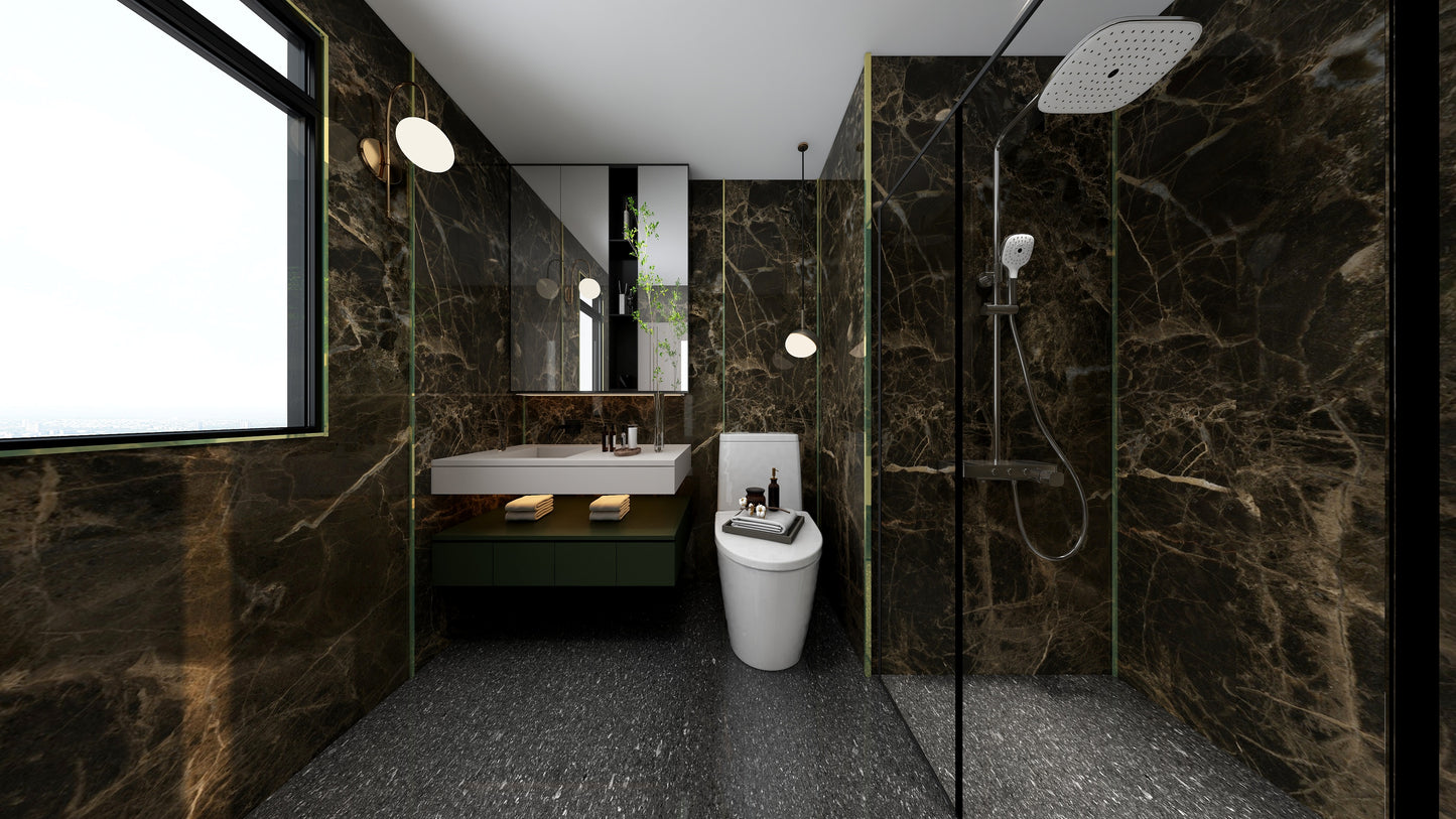 TW5040 Emperador | Condo Bathroom Makeover