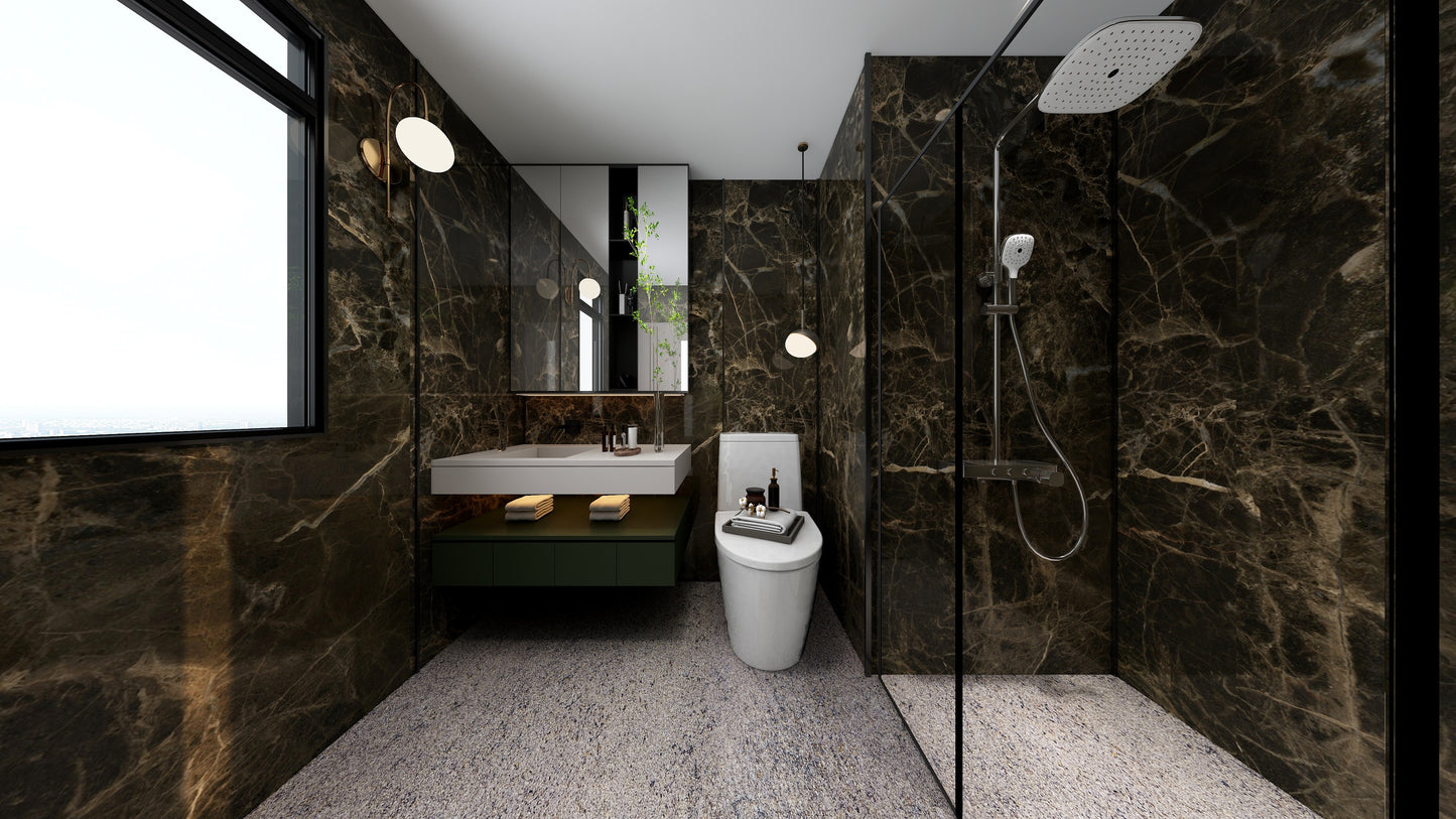 TW5040 Emperador | Condo Bathroom Makeover