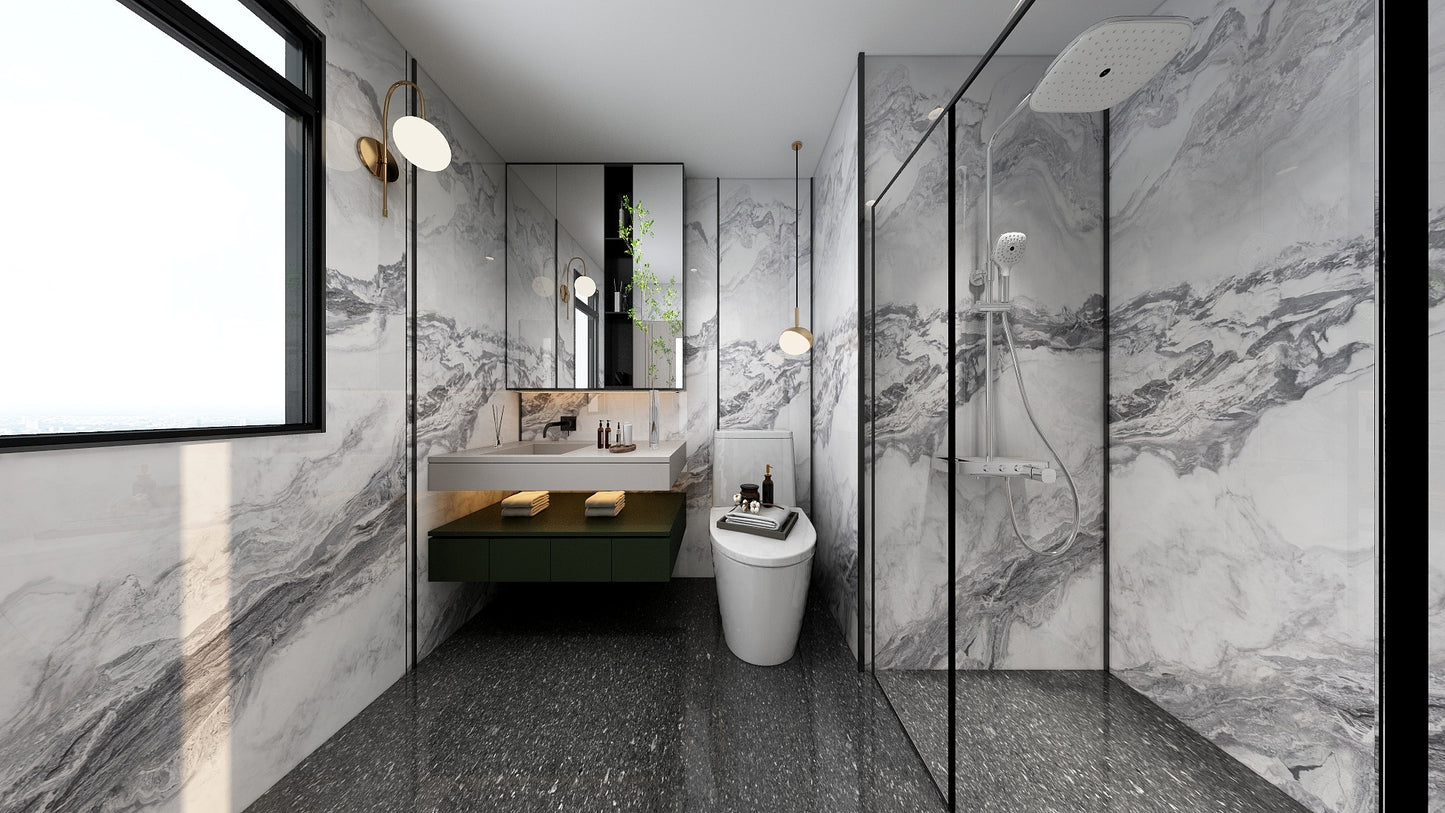 TW5060 Glacier | Condo Bathroom Makeover