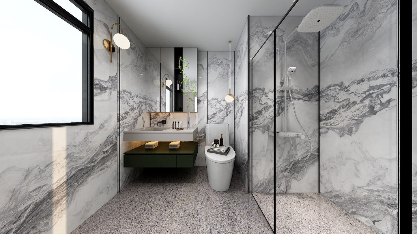 TW5060 Glacier | Condo Bathroom Makeover