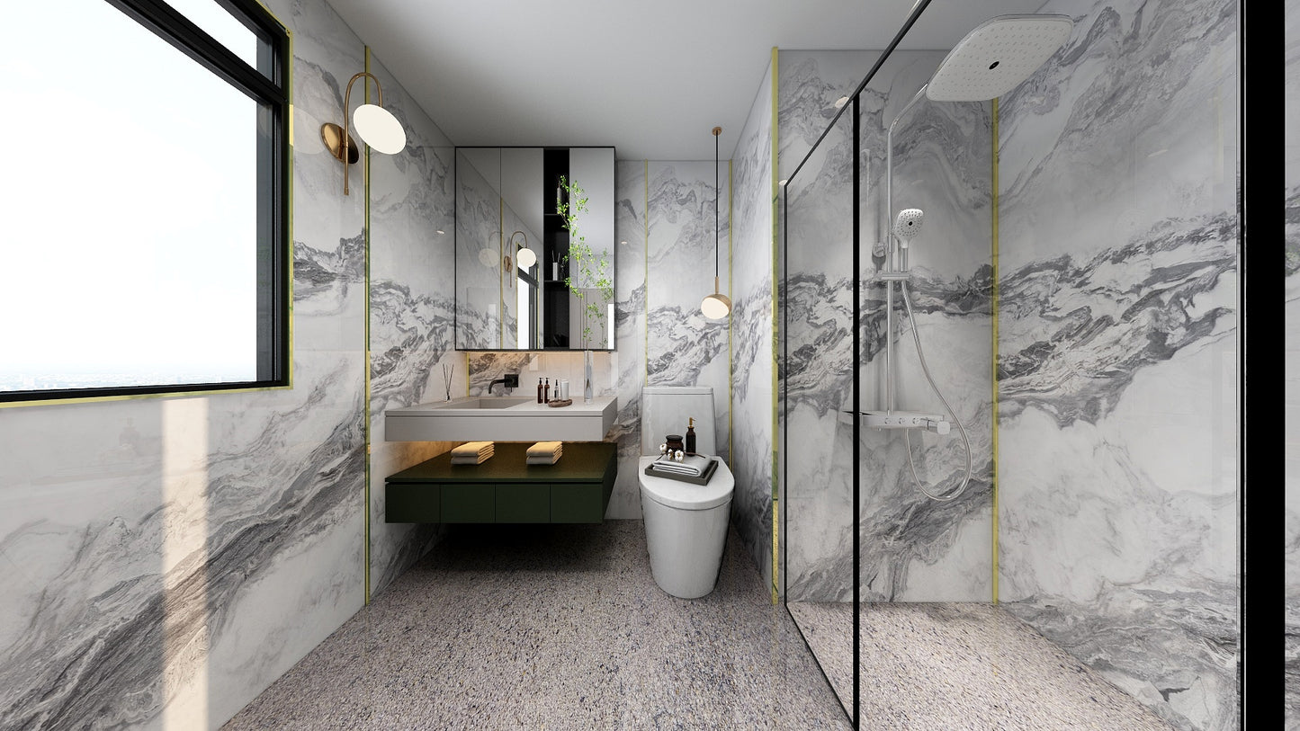 TW5060 Glacier | Condo Bathroom Makeover