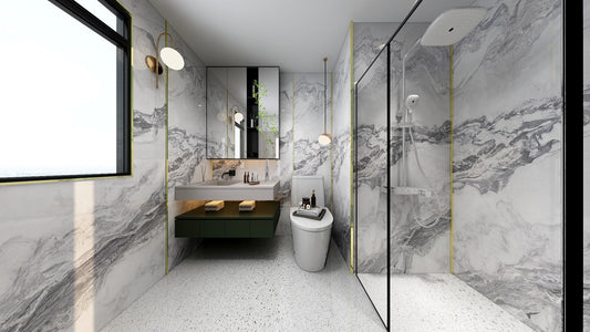 TW5060 Glacier | Condo Bathroom Makeover