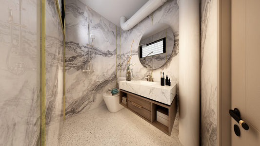 TW5060 Glacier | Resale HDB Bathroom Makeover