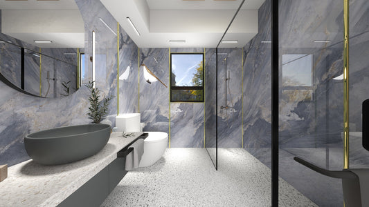 TW5070 Azure | HDB BTO Bathroom Makeover