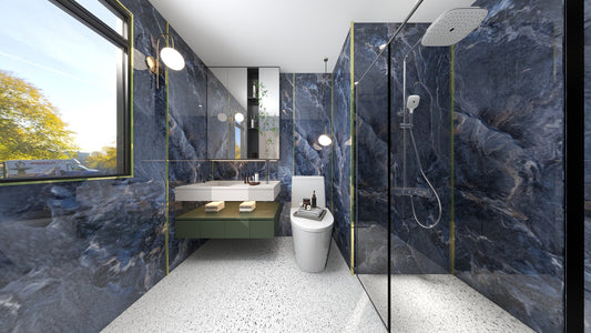 TW5080 Cerulean | Condo Bathroom Makeover