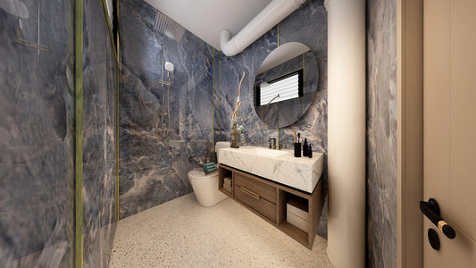 TW5080 Cerulean | Resale HDB Bathroom Makeover