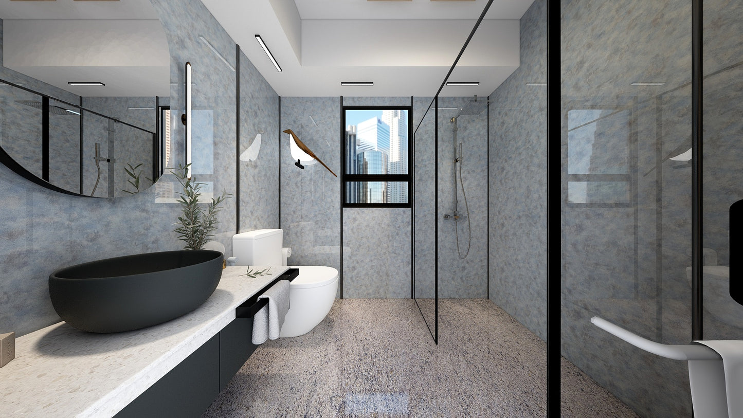 TW5090 Minerals | HDB BTO Bathroom Makeover