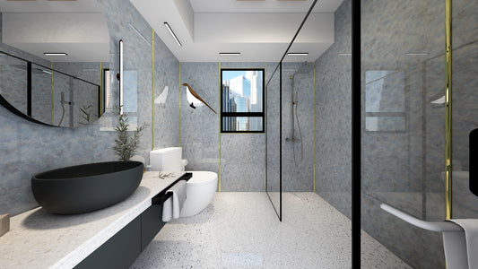 TW5090 Minerals | HDB BTO Bathroom Makeover