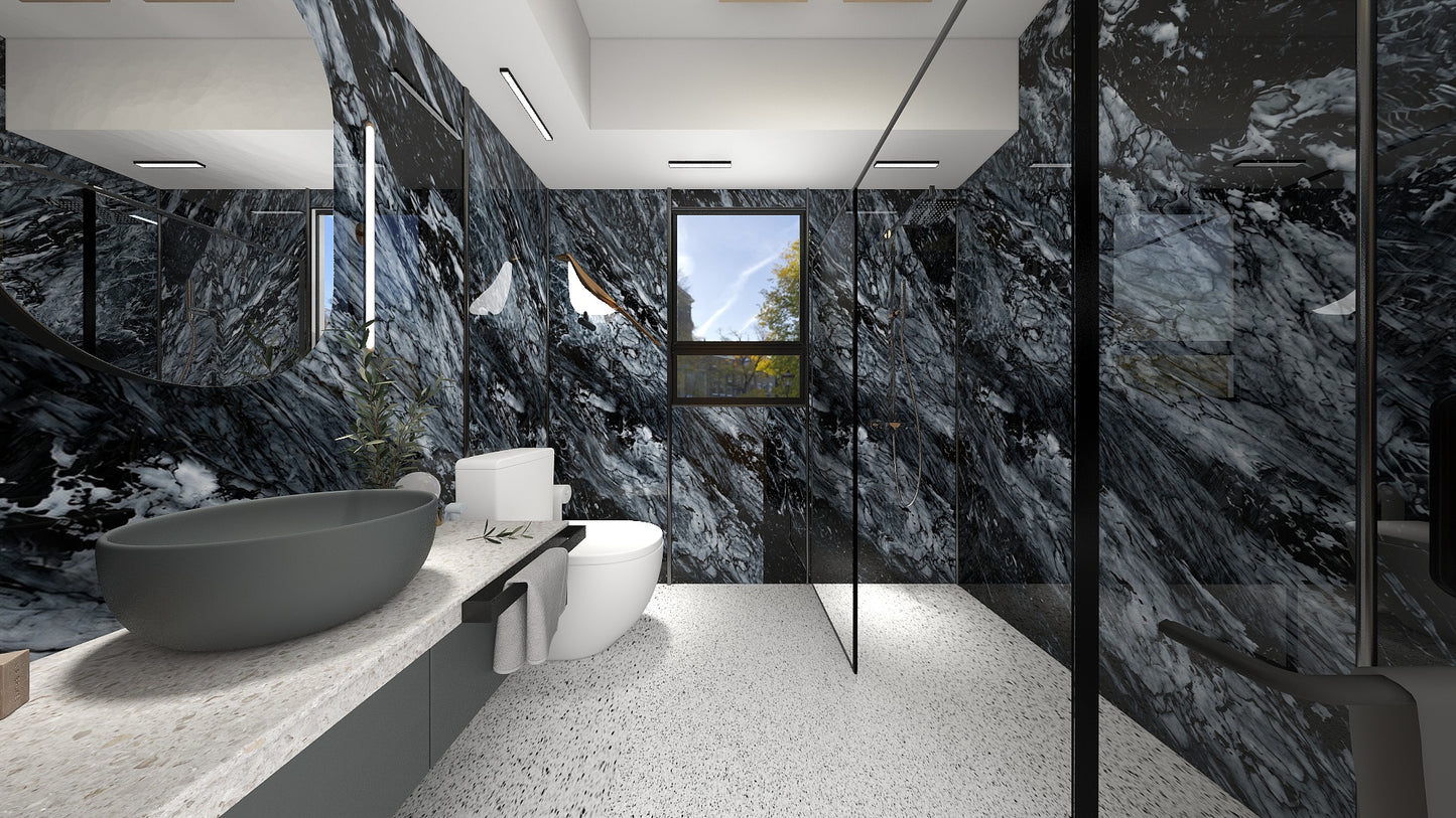 TW5110 Obsidian Ridge | HDB BTO Bathroom Makeover