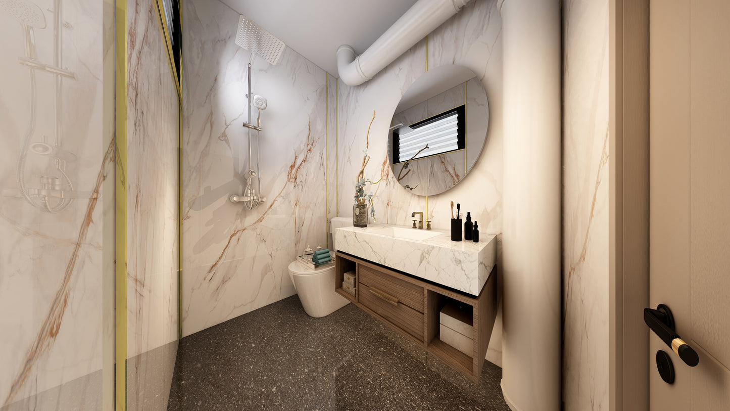 TW8040 Tundra | Resale HDB Bathroom Makeover