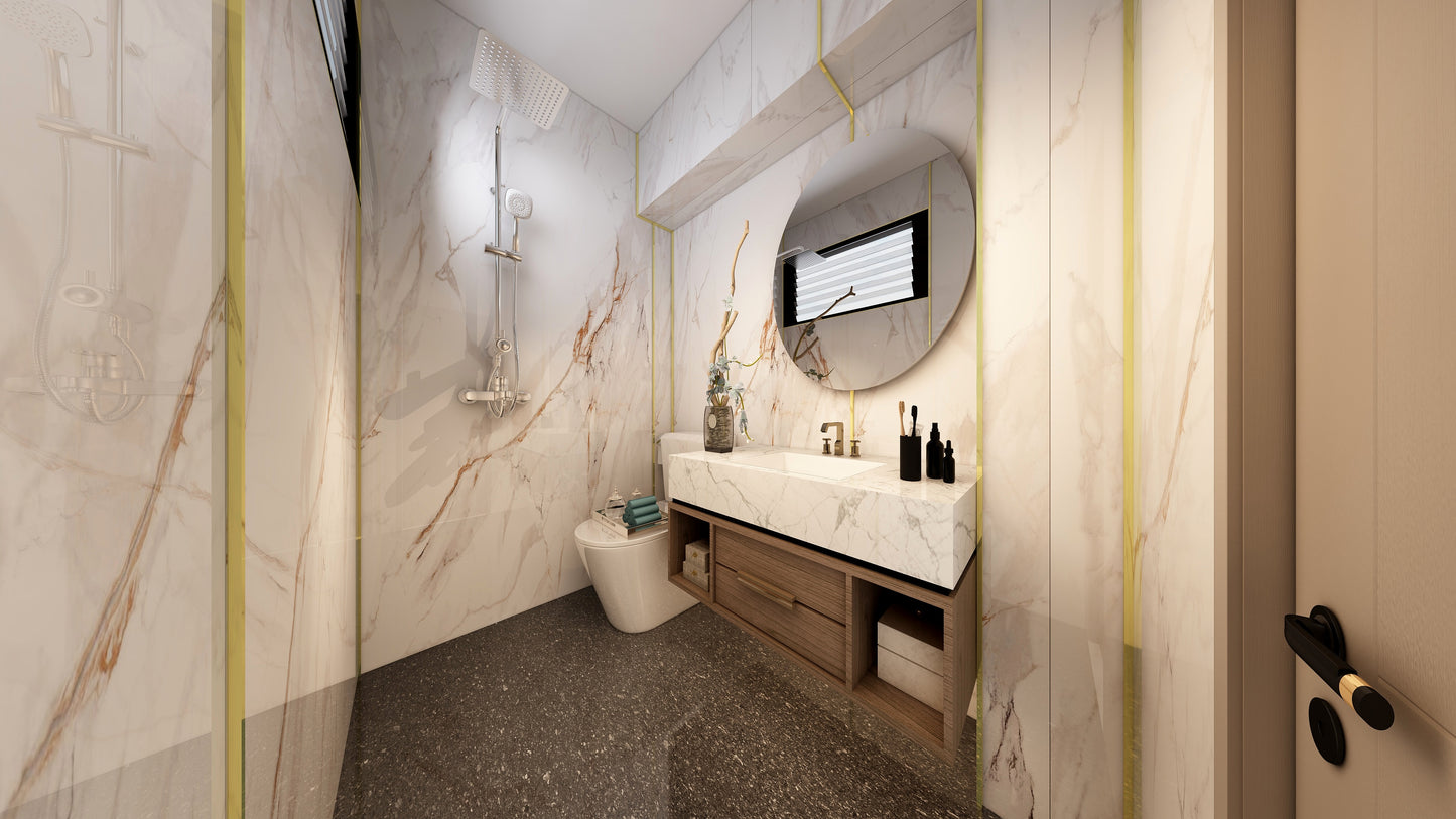 TW8040 Tundra | Resale HDB Bathroom Makeover