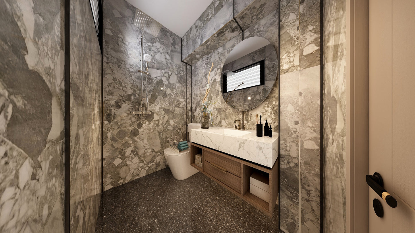 TW8050 Rockies | Resale HDB Bathroom Makeover