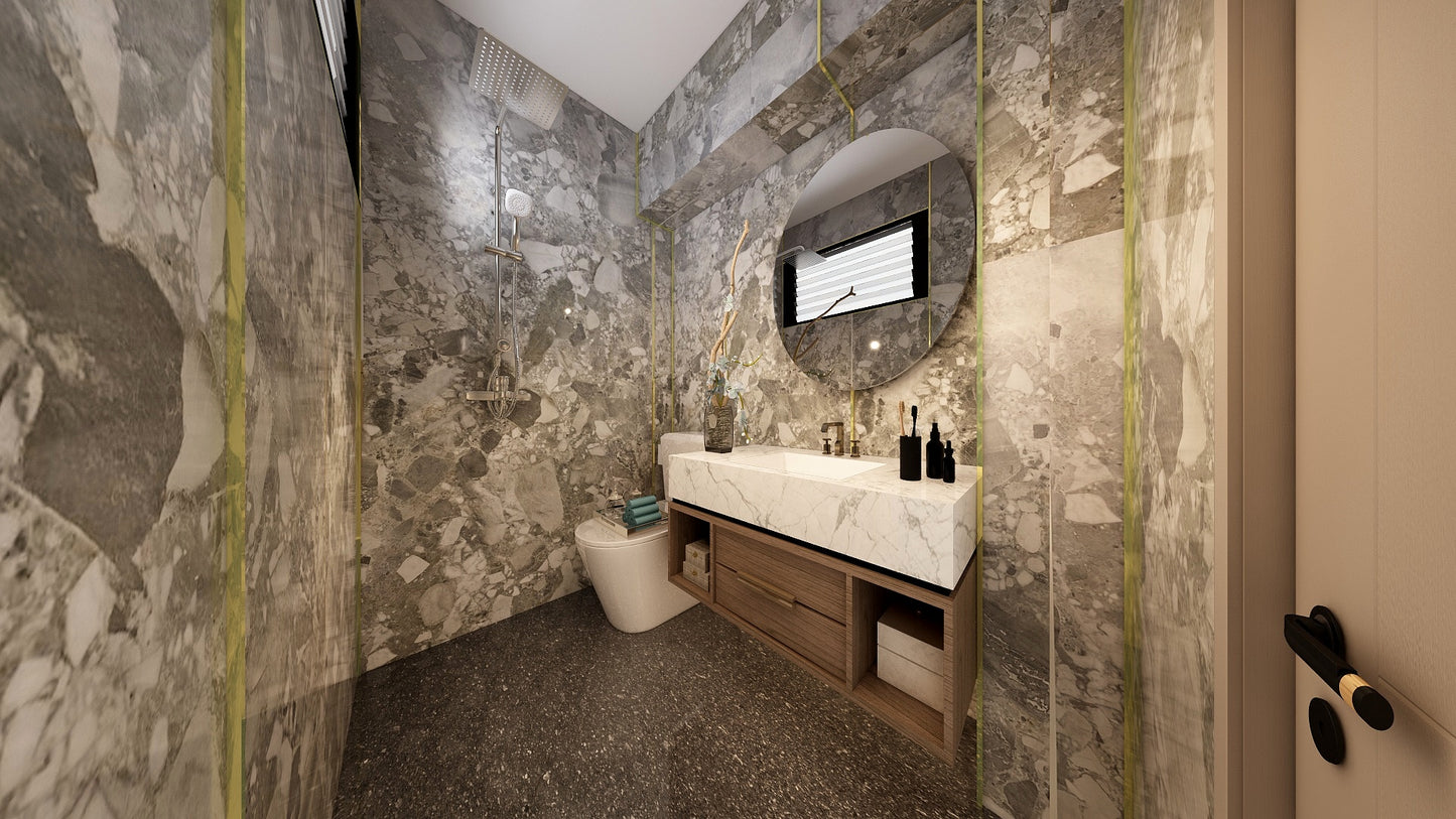 TW8050 Rockies | Resale HDB Bathroom Makeover