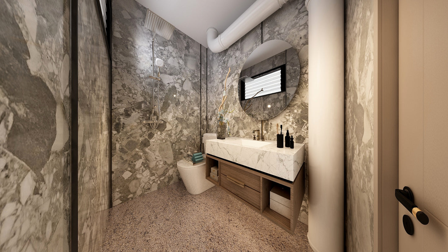 TW8050 Rockies | Resale HDB Bathroom Makeover